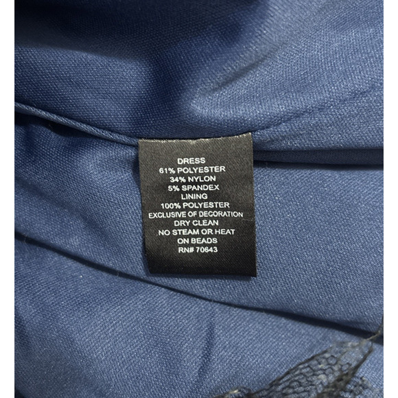 Jessica Howard Retro Cocktail Midi Dress Size 12 A-Line Glam Holiday Occasion - Picture 9 of 9